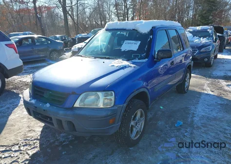 2000 Honda Cr-V Lx из США, поврежденный, VIN JHLRD1841YC057863